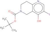 tert-Butyl 4-hydroxy-3-iodo-5,6,7,8-tetrahydro-1,6-naphthyridine-6-carboxylate