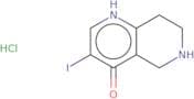 3-Iodo-1,4,5,6,7,8-hexahydro-1,6-naphthyridin-4-one hydrochloride
