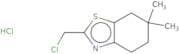2-(Chloromethyl)-6,6-dimethyl-4,5,6,7-tetrahydro-1,3-benzothiazole hydrochloride