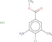 Methyl 3-amino-4-chloro-5-methylbenzoate hydrochloride