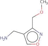 [3-(Methoxymethyl)-1,2-oxazol-4-yl]methanamine