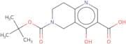 6-[(tert-Butoxy)carbonyl]-4-hydroxy-5,6,7,8-tetrahydro-1,6-naphthyridine-3-carboxylic acid