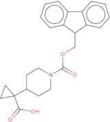 1-(1-{[(9H-Fluoren-9-yl)methoxy]carbonyl}piperidin-4-yl)cyclopropane-1-carboxylic acid