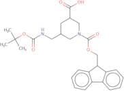 5-({[(tert-Butoxy)carbonyl]amino}methyl)-1-[(9H-fluoren-9-ylmethoxy)carbonyl]piperidine-3-carboxyl…