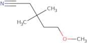 5-Methoxy-3,3-dimethylpentanenitrile