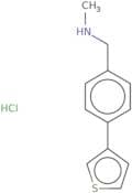 Methyl({[4-(thiophen-3-yl)phenyl]methyl})amine hydrochloride