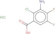 3-Amino-2-chloro-4,5-difluorobenzoic acid hydrochloride