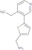 5-(4-Ethyl-3-pyridinyl)-2-thiophenemethanamine