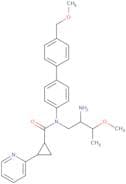 (1R,2R)-N-((2R,3R)-2-Amino-3-methoxybutyl)-N-(4'-(methoxymethyl)-[1,1'-biphenyl]-4-yl)-2-(pyridin-…