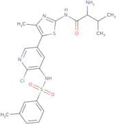 (S)-2-Amino-N-(5-(6-chloro-5-(3-methylphenylsulfonamido)pyridin-3-yl)-4-methylthiazol-2-yl)-3-meth…
