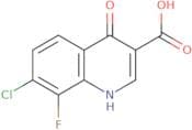 7-Chloro-8-fluoro-4-hydroxyquinoline-3-carboxylic acid