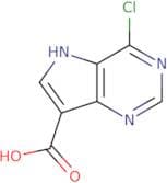4-Chloro-5H-pyrrolo[3,2-d]pyrimidine-7-carboxylic acid