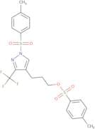 3-[1-(4-Methylbenzenesulfonyl)-3-(trifluoromethyl)-1H-pyrazol-4-yl]propyl 4-methylbenzene-1-sulfon…