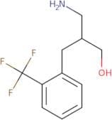 3-Amino-2-{[2-(trifluoromethyl)phenyl]methyl}propan-1-ol