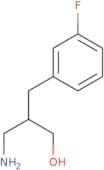 3-Amino-2-[(3-fluorophenyl)methyl]propan-1-ol