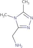 (Dimethyl-4H-1,2,4-triazol-3-yl)methanamine