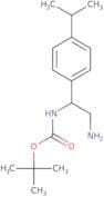 tert-Butyl N-{2-amino-1-[4-(propan-2-yl)phenyl]ethyl}carbamate