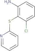 3-Chloro-2-(pyridin-2-ylsulfanyl)aniline