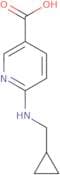 6-[(Cyclopropylmethyl)amino]pyridine-3-carboxylic acid