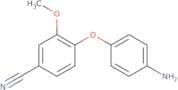 4-(4-Aminophenoxy)-3-methoxybenzonitrile