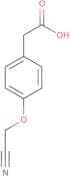 2-[4-(Cyanomethoxy)phenyl]acetic acid