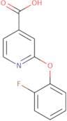 2-(2-Fluorophenoxy)pyridine-4-carboxylic acid