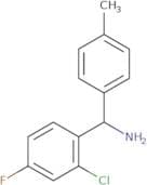 (2-Chloro-4-fluorophenyl)(4-methylphenyl)methanamine