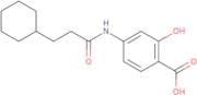 4-(3-Cyclohexylpropanamido)-2-hydroxybenzoic acid