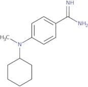 4-[Cyclohexyl(methyl)amino]benzene-1-carboximidamide