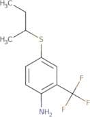 4-(Butan-2-ylsulfanyl)-2-(trifluoromethyl)aniline
