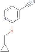 2-(Cyclopropylmethoxy)isonicotinonitrile