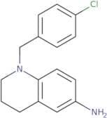 1-[(4-Chlorophenyl)methyl]-1,2,3,4-tetrahydroquinolin-6-amine