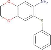 7-(Phenylsulfanyl)-2,3-dihydro-1,4-benzodioxin-6-amine