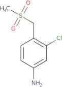 3-Chloro-4-(methanesulfonylmethyl)aniline