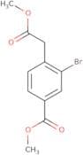 Methyl 3-bromo-4-(2-methoxy-2-oxoethyl)benzoate