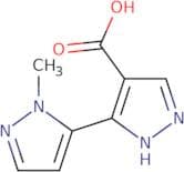 5-(1-Methyl-1H-pyrazol-5-yl)-1H-pyrazole-4-carboxylic acid