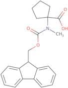 1-({[(9H-Fluoren-9-yl)methoxy]carbonyl}(methyl)amino)cyclopentane-1-carboxylic acid