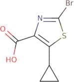 2-Bromo-5-cyclopropyl-1,3-thiazole-4-carboxylic acid