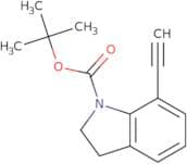 tert-Butyl 7-ethynyl-2,3-dihydro-1H-indole-1-carboxylate