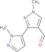 1-Methyl-3-(1-methyl-1H-pyrazol-5-yl)-1H-pyrazole-4-carbaldehyde