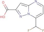 7-(Difluoromethyl)pyrazolo[1,5-a]pyrimidine-2-carboxylic acid