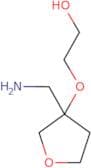 2-{[3-(Aminomethyl)oxolan-3-yl]oxy}ethan-1-ol