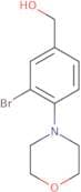 [3-Bromo-4-(morpholin-4-yl)phenyl]methanol