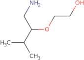 2-[(1-Amino-3-methylbutan-2-yl)oxy]ethan-1-ol