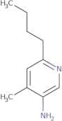 6-Butyl-4-methylpyridin-3-amine