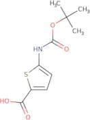 5-{[(tert-Butoxy)carbonyl]amino}thiophene-2-carboxylic acid