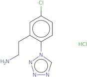 2-[5-Chloro-2-(1H-1,2,3,4-tetrazol-1-yl)phenyl]ethan-1-amine hydrochloride