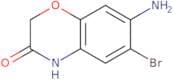 7-Amino-6-bromo-3,4-dihydro-2H-1,4-benzoxazin-3-one