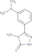 4-Amino-5-[3-(dimethylamino)phenyl]-4H-1,2,4-triazole-3-thiol
