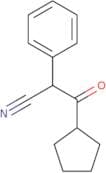 3-Cyclopentyl-3-oxo-2-phenylpropanenitrile